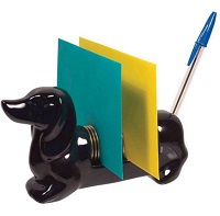 Dachshund letter holder