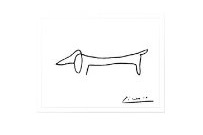 Picasso Dachshund poster